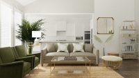 Olijfgroen is het nieuwe neutraal voor luxe interieurs